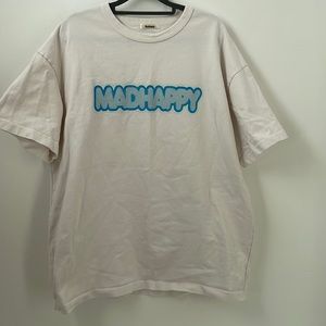 Madhappy xl white tee